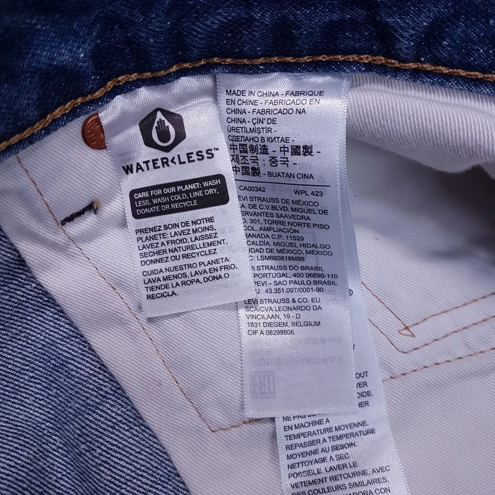 LEVI'S Lot 50's‎ Straight Premium Quality Selvedge Denim Jeans Mens Size 32x32